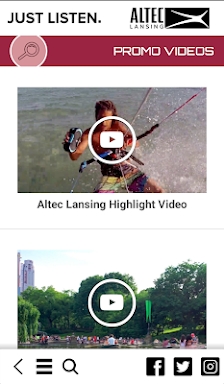 Altec Lansing Just Listen screenshots