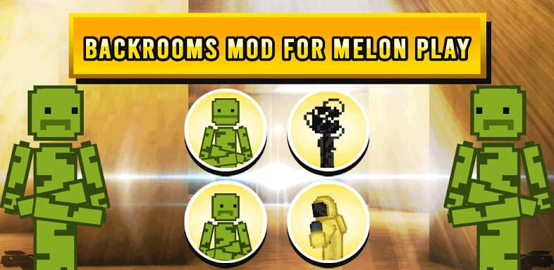 Backrooms Mod for Melon Play screenshots