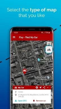 Fixy - Find My Car screenshots