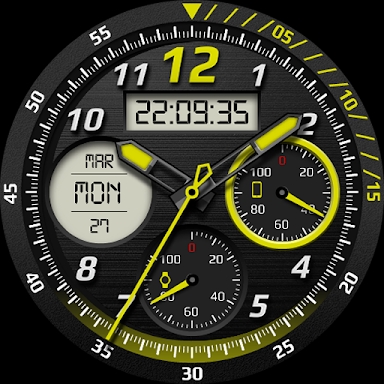 Rotax Watch Face screenshots