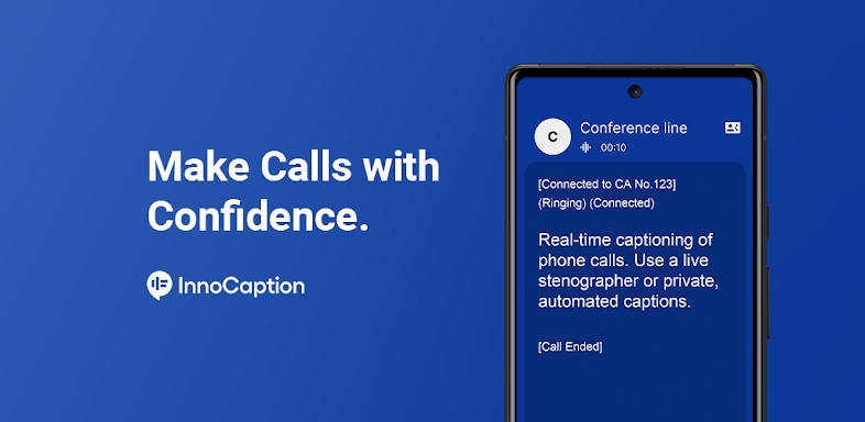 InnoCaption Live Call Captions screenshots