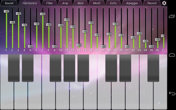 WaveSynth Synthesizer screenshots