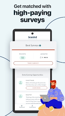 Branded Surveys: Get Paid Cash screenshots