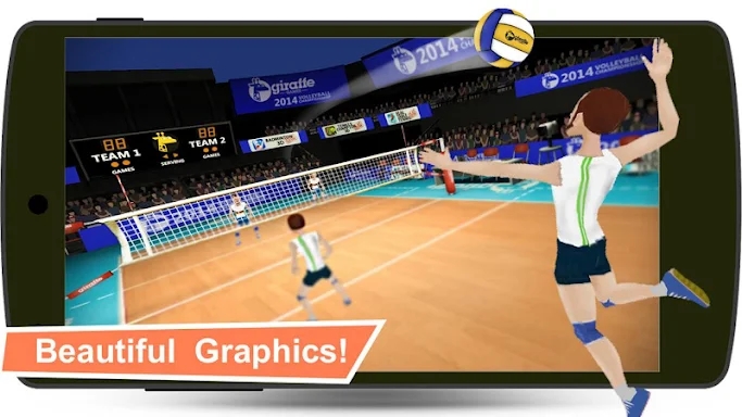 Volleyball Champions 3D - Onli screenshots