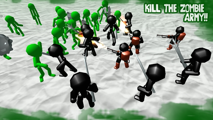 Stickman Simulator: Zombie War screenshots