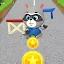 Raccoon Fun Run: Running Games icon