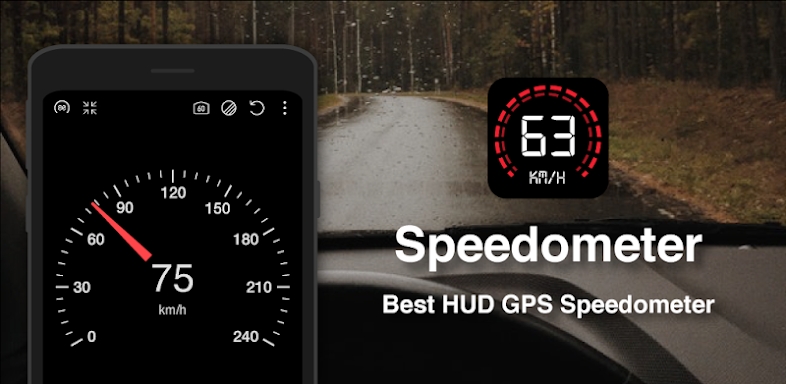 GPS Speedometer : Odometer HUD screenshots