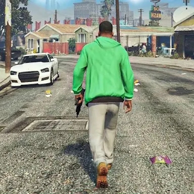 Grand Gangster: Rope hero City screenshots