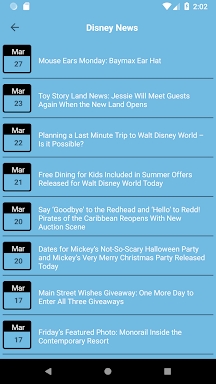 Countdown for Disney screenshots