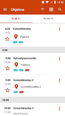 Eventos Mobile screenshots