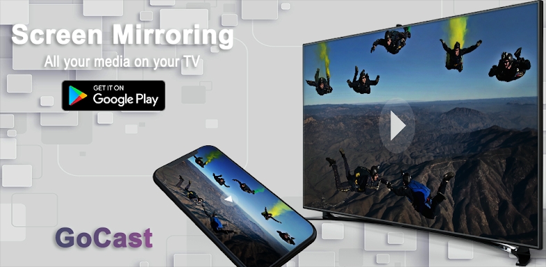 GoCast - cast phone to Tv, Roku, Fire TV, Anycast screenshots