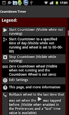 Large Countdown Timer screenshots