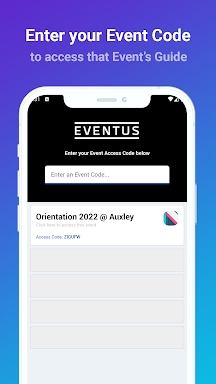 Eventus.io : Event App screenshots