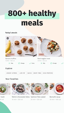 8fit Workouts & Meal Planner screenshots