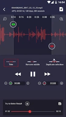 voice recorder screenshots