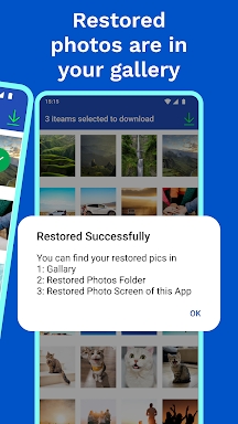 Deleted Photo Recovery App screenshots