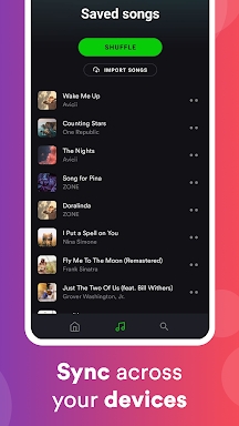 eSound: MP3 Music Player screenshots