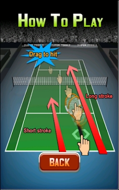 Tennis Game screenshots