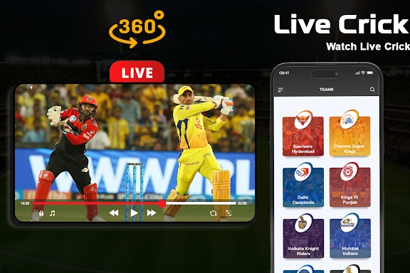 Live Cricket TV Streaming HD screenshots