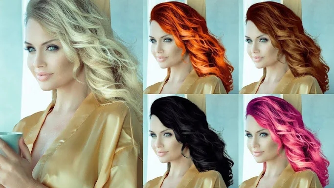 Easy Hair Color Changer screenshots
