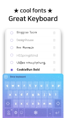 Deco Keyboard - emoji, fonts screenshots