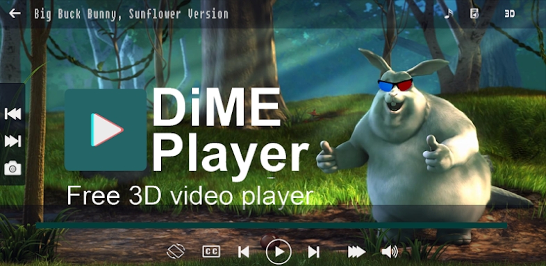 DiME 3D Player screenshots