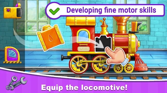 Train Games for Kids: station screenshots