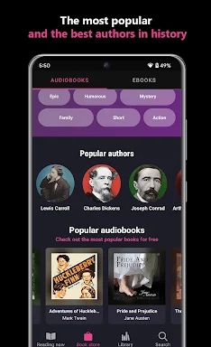 Open Audiobooks & E-books screenshots