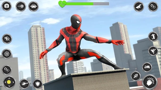 Miami Spider Rope Hero Fight screenshots