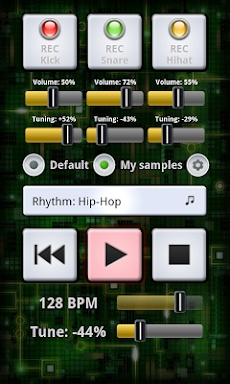 My BeatBox screenshots