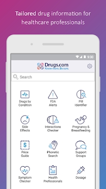 Drugs.com Medication Guide screenshots