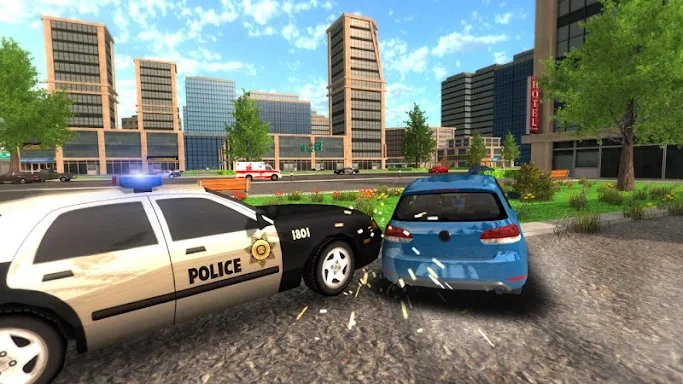 Crime Car Driving Simulator screenshots
