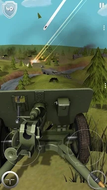 Artillery Guns Destroy Tanks screenshots