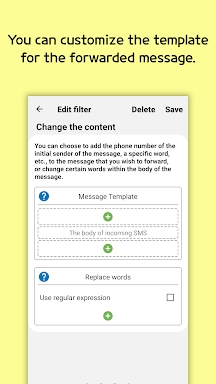 SMS Forwarder screenshots