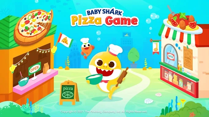 Baby Shark Pizza Game for Kids screenshots