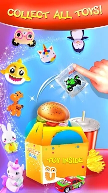 Happy Kids Meal - Burger Game screenshots