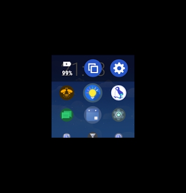 Bubble Launcher For Wear OS (Android Wear) screenshots
