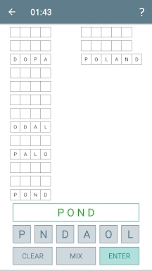 Anagram - Classic Puzzle Game screenshots