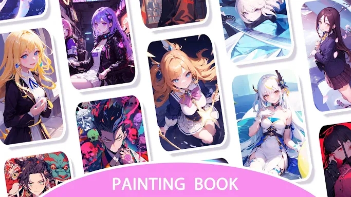 Painting Book - Anime Color screenshots