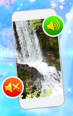 Waterfall Sound Live Wallpaper screenshots