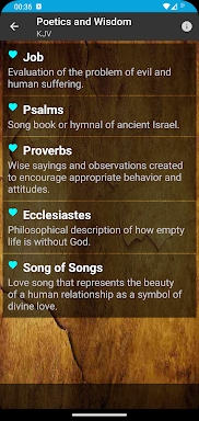 Holy Bible King James Version screenshots