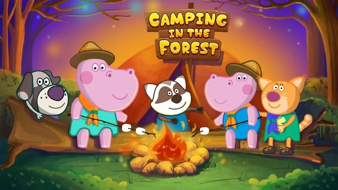 Scout adventures. Camping screenshots