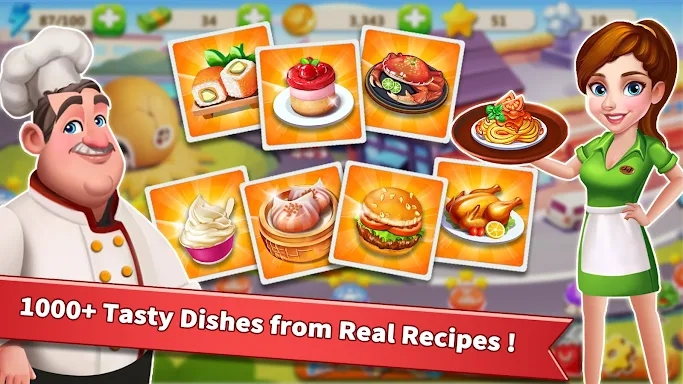 Rising Super Chef - Cook Fast screenshots