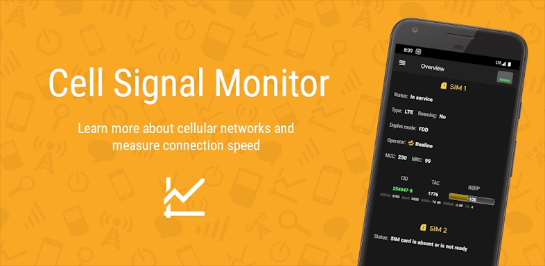 Cell Signal Monitor screenshots