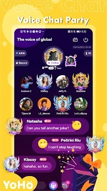 YoHo: Group Voice Chat Room screenshots
