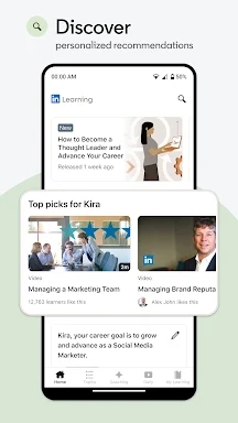 LinkedIn Learning screenshots