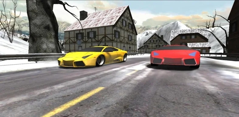 Car Racing Winter screenshots