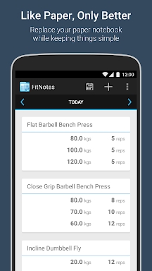 FitNotes - Gym Workout Log screenshots