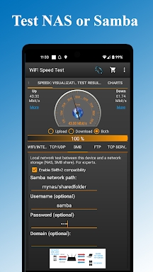WiFi & Internet Speed Test screenshots