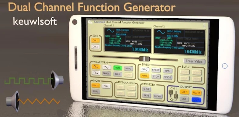 Function Generator screenshots